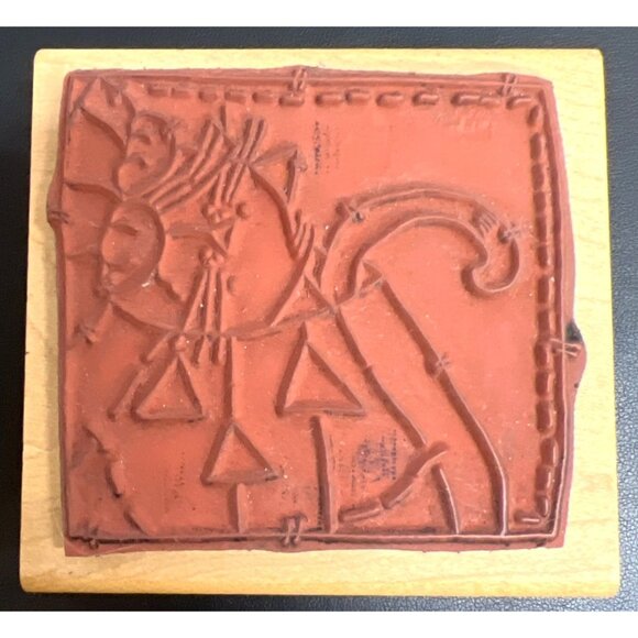 Inky Antics WM Rubber Stamp M2-1983J By Tammy DeYoung Cat pumpkin Design - Picture 2 of 4